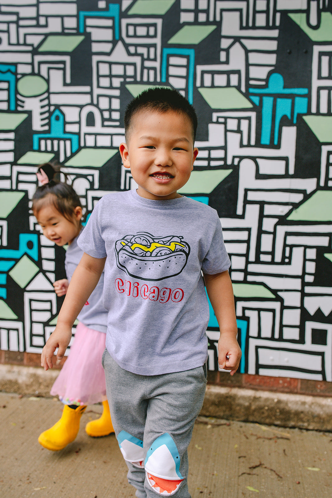 Chicago Dog Kid Shirt